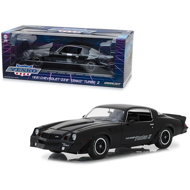 1981 Chevrolet Z28 Yenko Turbo Z Blue 1/18 Diecast Model Car 1981 Chevrolet Z28 Yenko Turbo Z Blue 1/18 Diecast Model Car