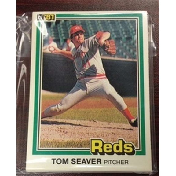 1981 Donruss Cincinnati REDS Team Set 21 Cards Tom Seaver Bench NM-MT