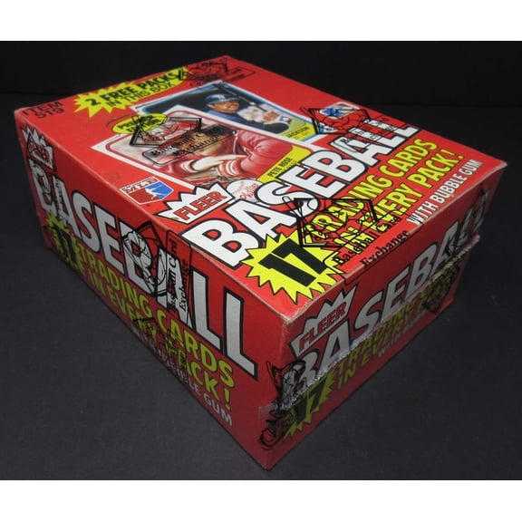 1981 Fleer Baseball Unopened Wax Box (BBCE)