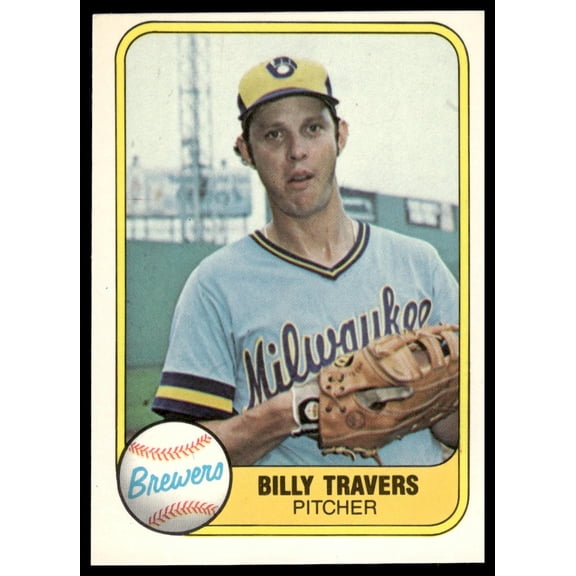 1981 Fleer Bill Travers #525