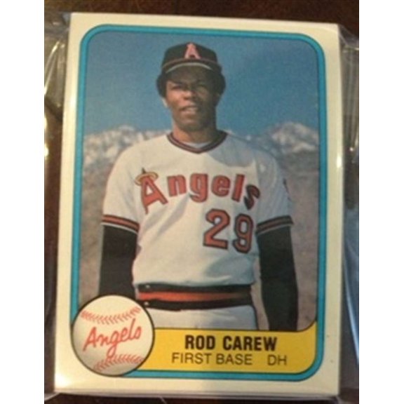 1981 Fleer California Angels Team Set 23 Cards NrMT