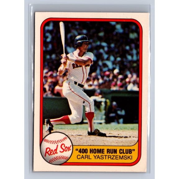 1981 Fleer Carl Yastrzemski #638