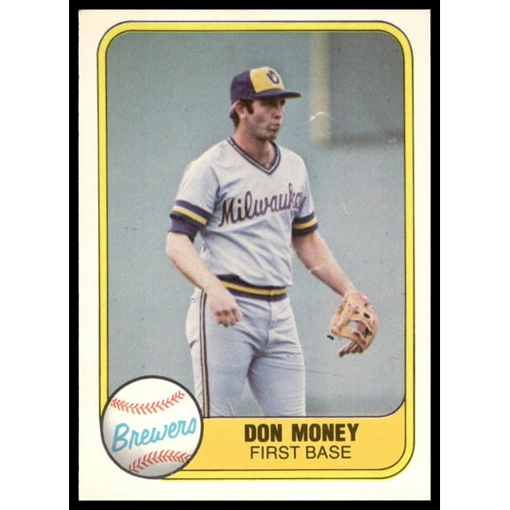 1981 Fleer Don Money #524