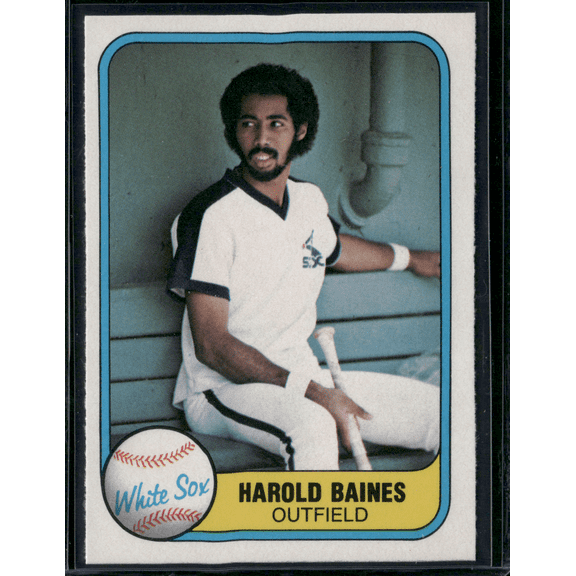 1981 Fleer HAROLD BAINES #346