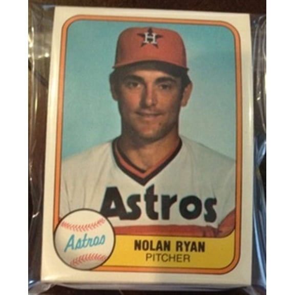 1981 Fleer Houston Astros Team Set 28 Cards Nolan Ryan NrMT