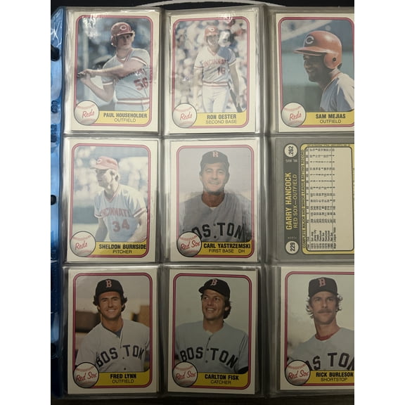1981 Fleer NEAR COMPLETE SET 632/660