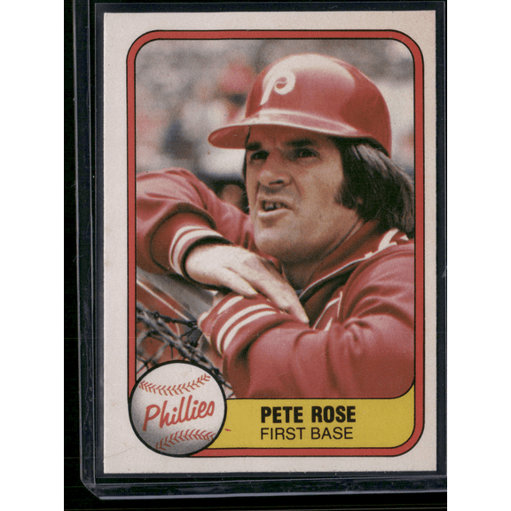 1981 Fleer PETE ROSE #1