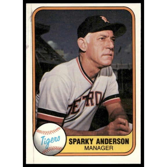 1981 Fleer Sparky Anderson #460
