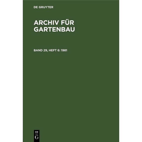 1981, (Hardcover)