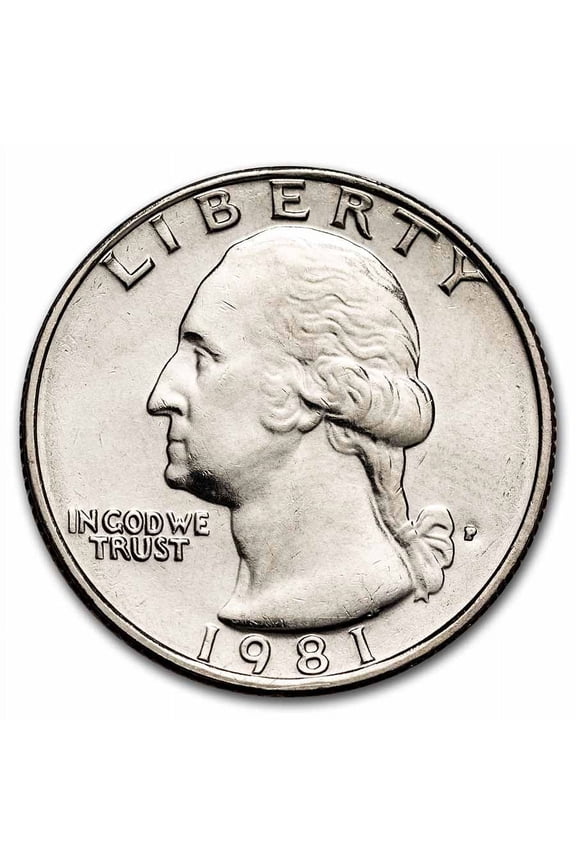 1981-P Washington Quarter BU