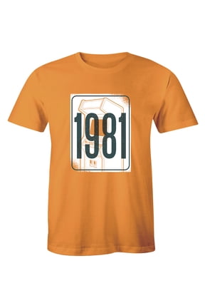 1981 Retro Vintage Gaming Machine Graphic Men's Gift Arcade Classic Game T-Shirt