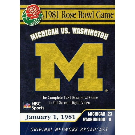 1981 Rose Bowl Game (DVD), Team Marketing, Sports & Fitness