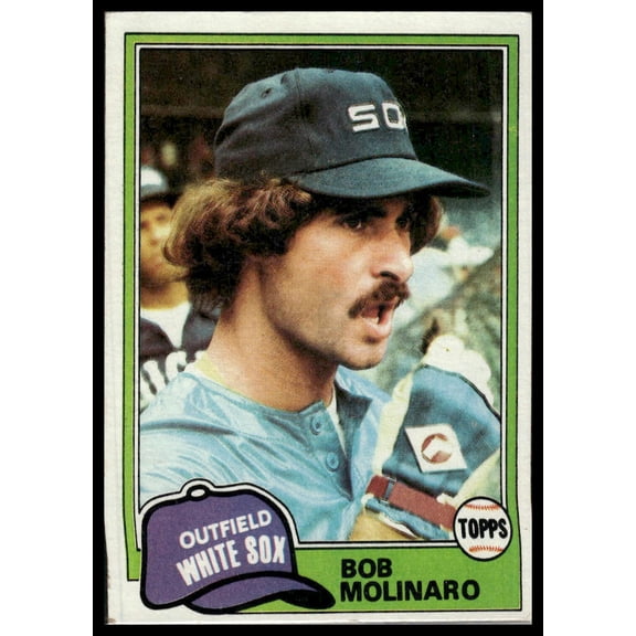 1981 Topps Bob Molinaro #466 Chicago White Sox Baseball Card