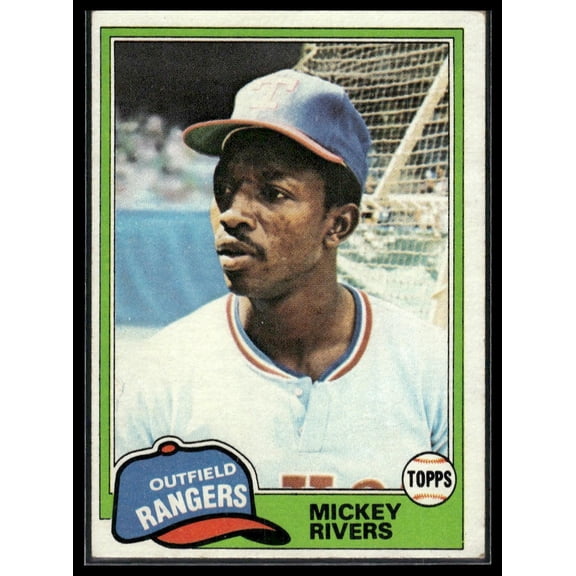 1981 Topps Mickey Rivers #145