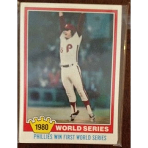 1981 Topps Philadelphia Phillies Team Set Mike Schmidt NrMt-NM-MT