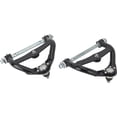 thumbnail image 1 of Speedway Motors Tubular Upper Control Arms Kit Compatible with 1982-2004 Chevy S10 & 1978-1988 GM G-Body Cars, Gloss Black Powdercoat Finish, 1 of 7