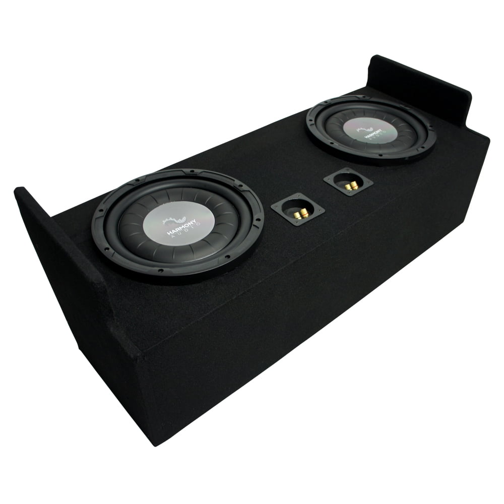 1982-2004 Chevy S-10 Extended Cab Truck Harmony F124 Dual 12" Sub Box Enclosure
