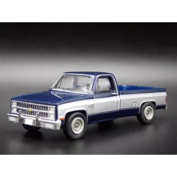 Dronehint.com 1982 82 CHEVY CHEVROLET SILVERADO C10 SQUAREBODY 1/64 SCALE DIECAST MODEL CAR