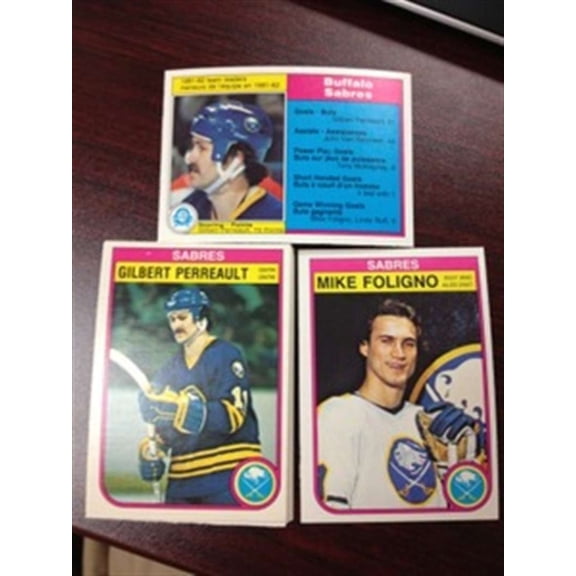 1982-83 O-Pee-Chee Buffalo Sabres Team Set 13 Cards Gilbert Perreault NM-MT