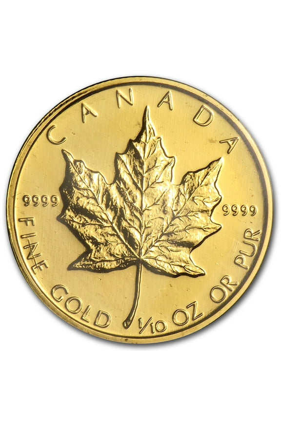 1982 Canada 1/10 oz Gold Maple Leaf BU