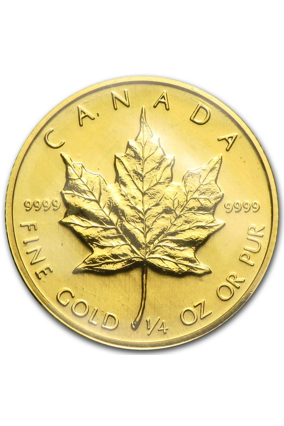 1982 Canada 1/4 oz Gold Maple Leaf BU