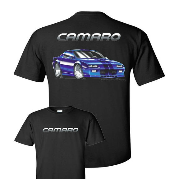 1982 Chevrolet Camaro Mens Tshirt (Licensed) Johny Rockstar Brand