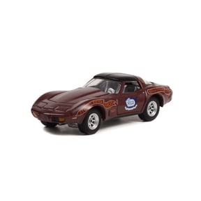 1982 Chevy Corvette, Brown - Greenlight 30348/48 - 1/64 Scale Diecast Model Car