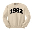 thumbnail image 1 of 1982 College Style Sweatshirt Unisex 2X-Large Sand, 1 of 5
