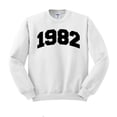 thumbnail image 1 of 1982 College Style Sweatshirt Unisex Large White, 1 of 5