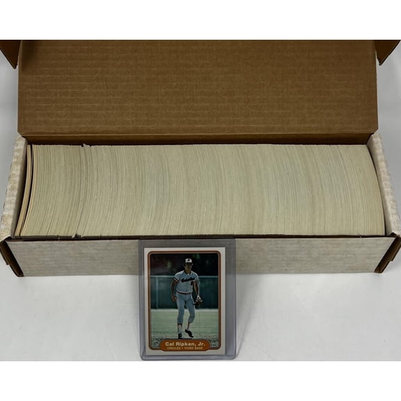 1982 Fleer Hand Collated Baseball Complete Set 1-660