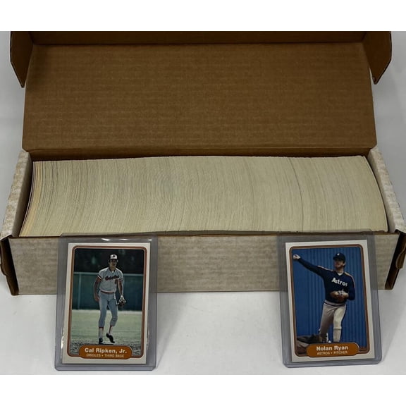 1982 Fleer Hand Collated Baseball Complete Set 1-660