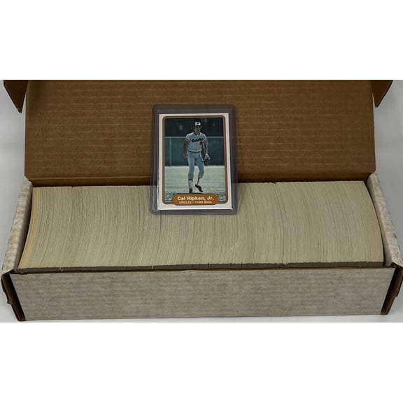 1982 Fleer Hand Collated Baseball Complete Set 1-660