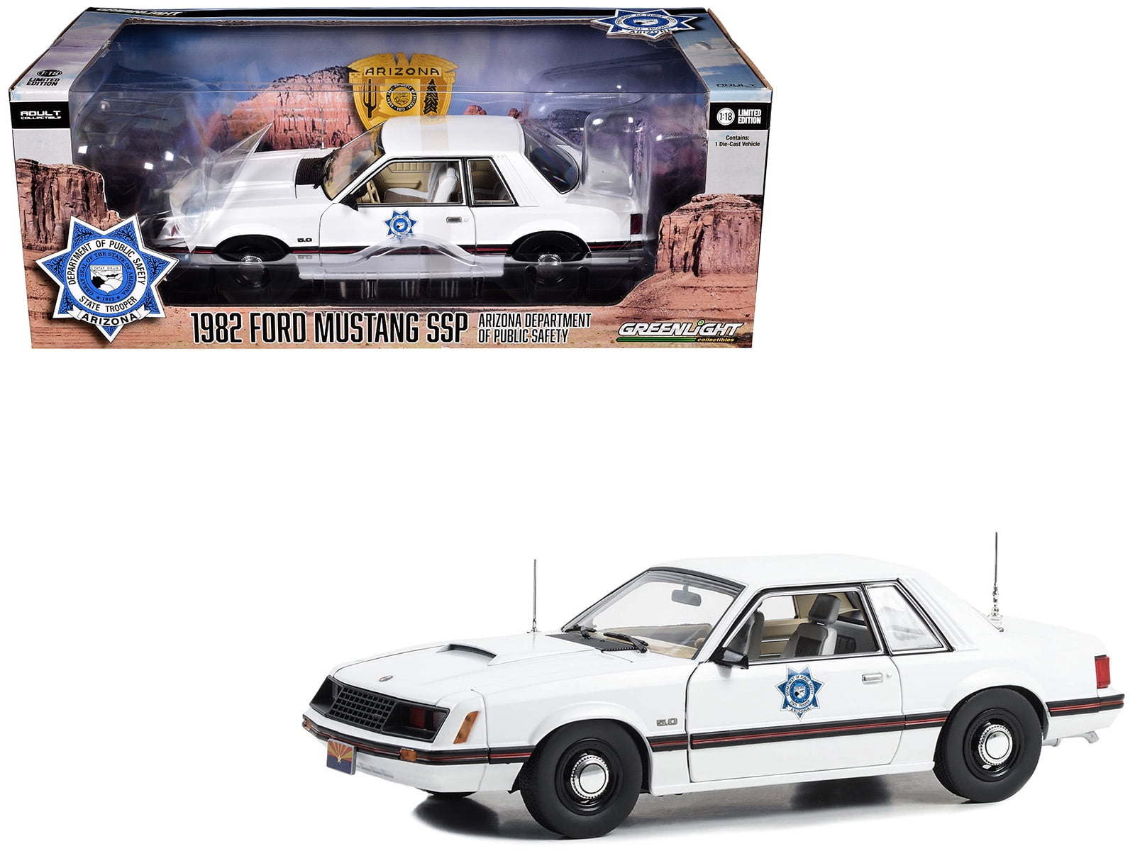 1982 Ford Mustang SSP White 