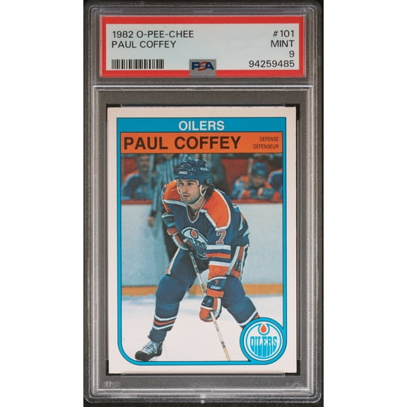1982 O-Pee-Chee #101 Paul Coffey PSA 9