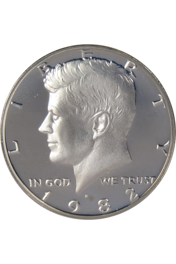 1982 S Kennedy Half Dollar Choice Proof 50c US Coin Collectible