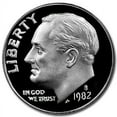 thumbnail image 1 of 1982-S Roosevelt Dime Gem Proof, 1 of 2