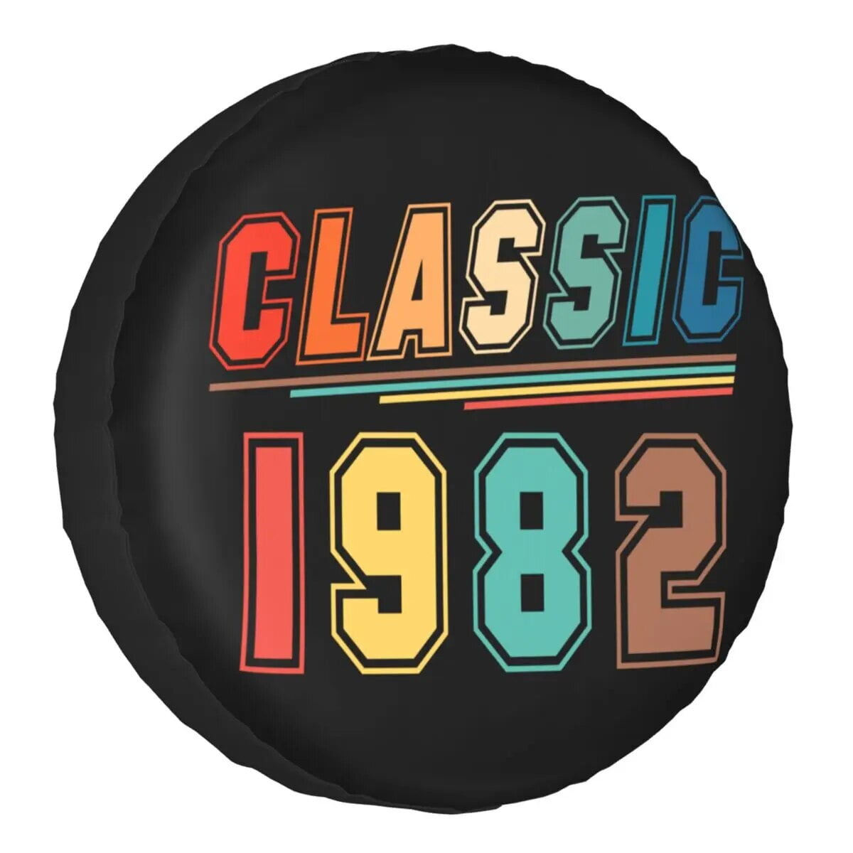 1982 Sayings Spare Tire Cover For Suv Trailer 40th Birthday Car Wheel 