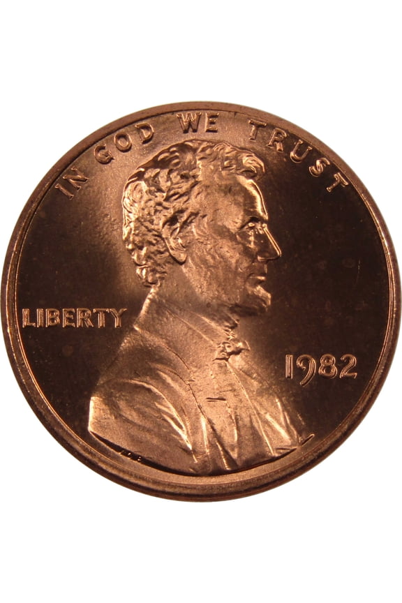1982 Small Date Lincoln Memorial Cent Uncirculated Copper Penny 1c