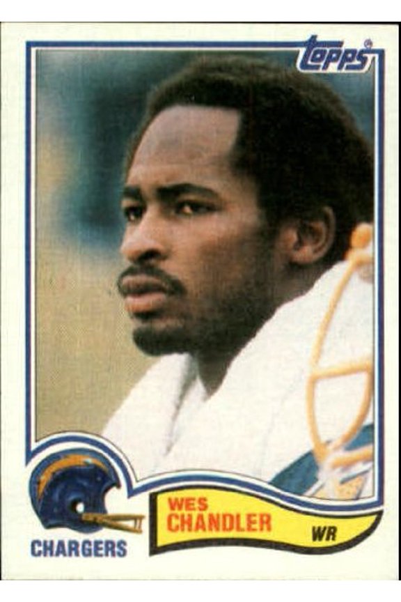 1982 Topps #228 Wes Chandler NFL Football Trading Card