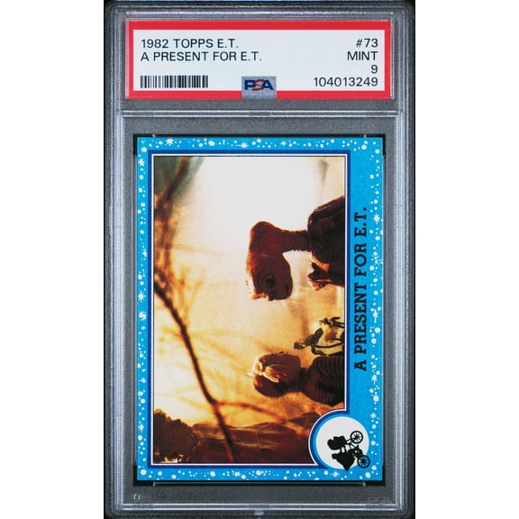 Graded 1982 Topps E.T. Drew Barrymore Rookie #73 PSA 9 Trading Card