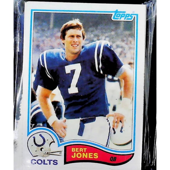 1982 Topps Football Baltimore Colts Team Set 11 Cards Bert Jones NrMt