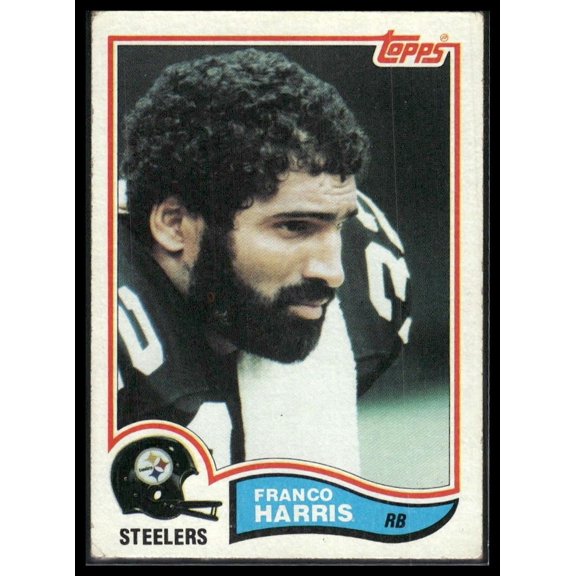 1982 Topps Franco Harris Pittsburgh Steelers #211 NFL Football Trading Card