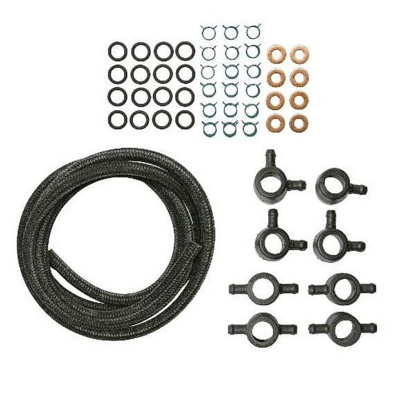 1983-1992 Ford/Navistar 6.9L & 7.3L IDI Injector Return Line Installation Kit. DTech # DPE69120