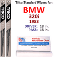thumbnail image 1 of 1983 BMW 320i Wiper Blades (Set of 2), 1 of 3