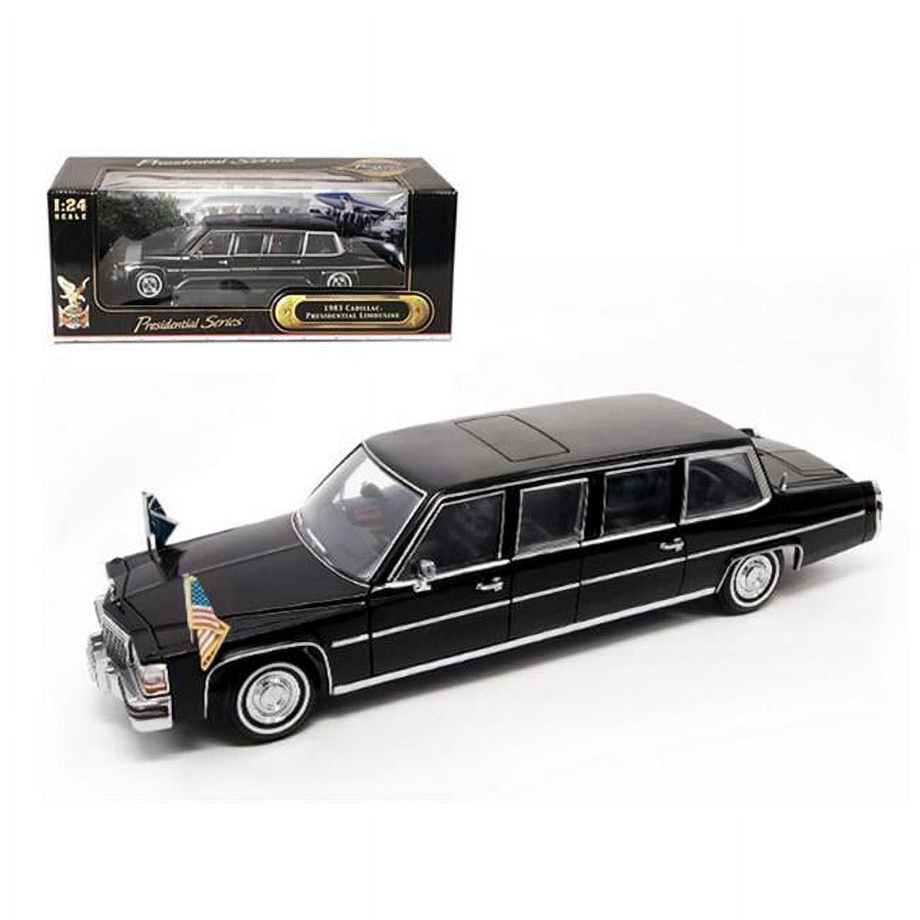 ミニカー 1983 Cadillac Presidential Limousine Road Signature 1:24 Scale Toy Auto - 1983 Cadillac Fleetwood