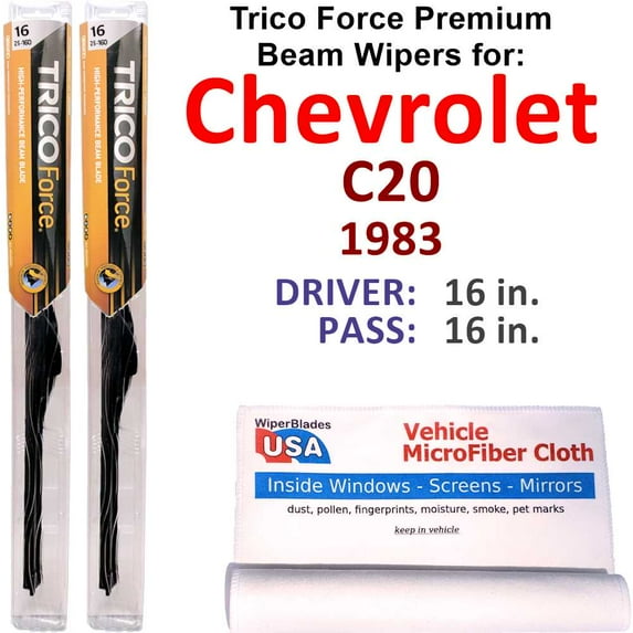 1983 Chevrolet C20 Performance Beam Wipers (Set of 2)