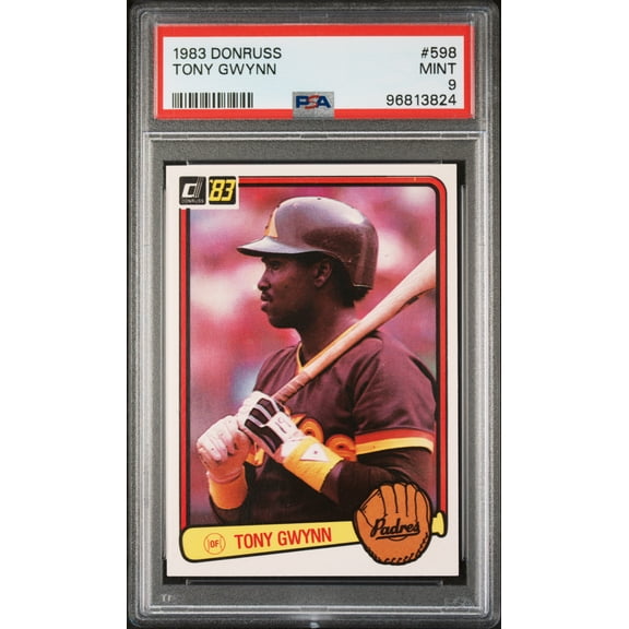 1983 Donruss Tony Gwynn #598 RC PSA 9