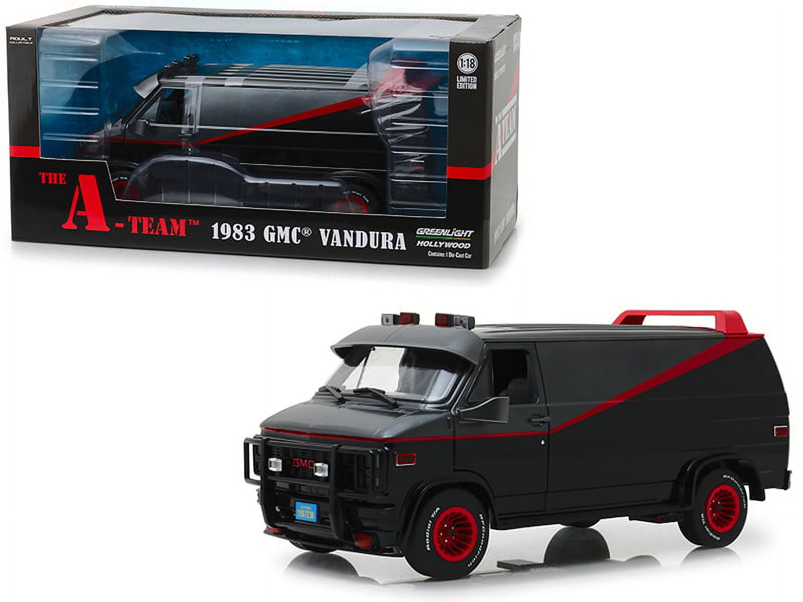 A-TEAM VAN 4台セット A Team Van Model