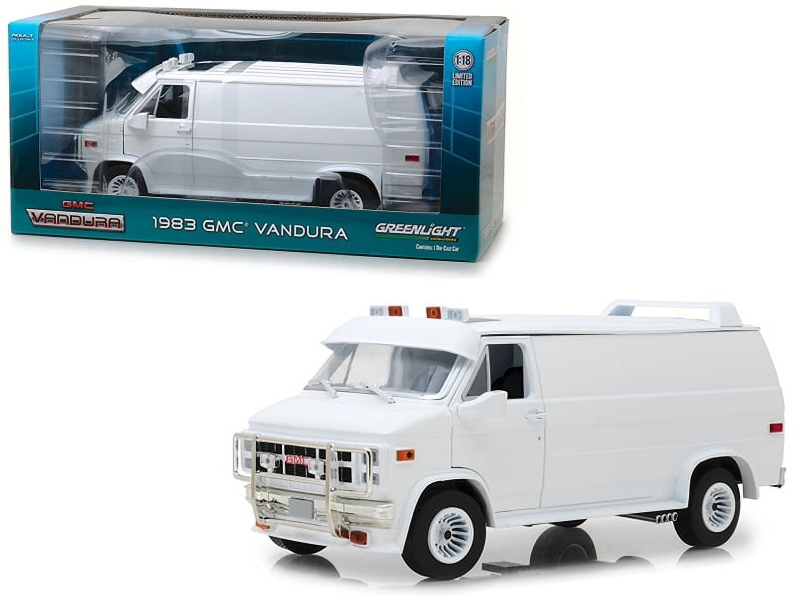 1983 GMC Vandura Custom White 1/18 Diecast Model Car by