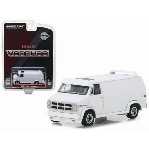 1983 GMC Vandura Van White "Hobby Exclusive" 1/64 Diecast Model Car by Greenlight